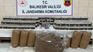 Balıkesir'de kaçakçılığa darbe! 7 ilçede eş zamanlı operasyon