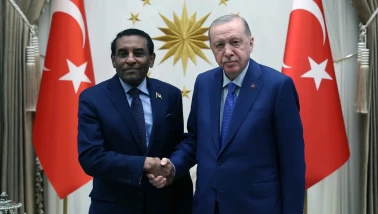 Cumhurbaşkanı Erdoğan, Sudan Başbakanı İdris'i kabul etti