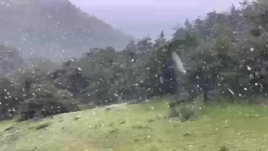 Haziran ayına günler kala kar sürprizi