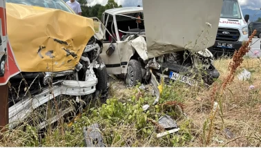 Bolu’da trafik kazası: 5 yaralı