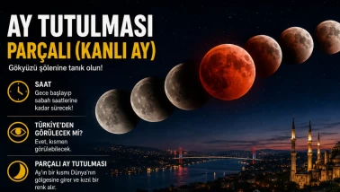 Ağustos 2026 parçalı ay tutulması ne zaman, saat kaçta? Kanlı ay tutulması Türkiye'den görülecek mi, nereden izlenir?