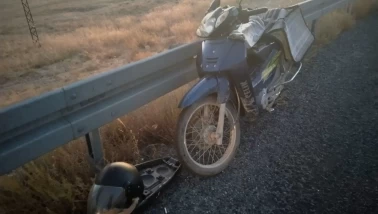 Kayseri’de bariyere çarpan motosikletin sürücüsü hayatını kaybetti