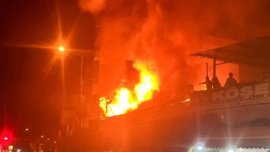 Ödemiş’te ekmek fırınında baca temizliği sırasında yangın