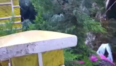 Üsküdar’da fırtına dehşeti!