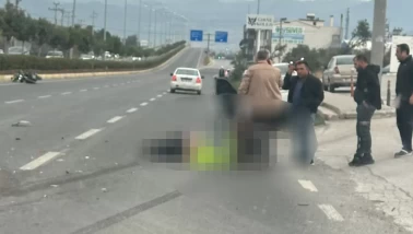 İzmir-Çanakkale karayolunda feci kaza: O anlar kameralarda
