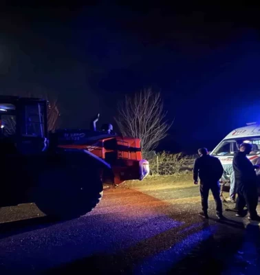 Karbonmonoksit zehirlenmesi ihbarına giden ambulans yolda mahsur kaldı!