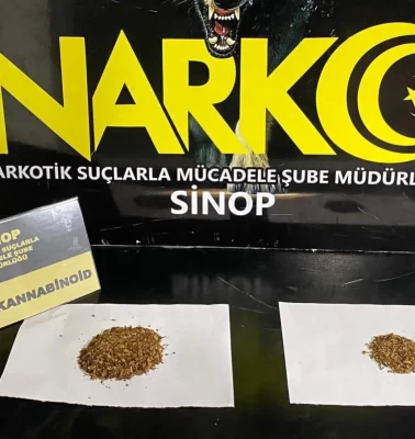 Sinop’ta yasaklı madde operasyonu: 6 şüpheli gözaltında