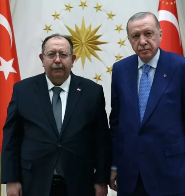 Cumhurbaşkanı Erdoğan, YSK Başkanı Yener'i kabul etti