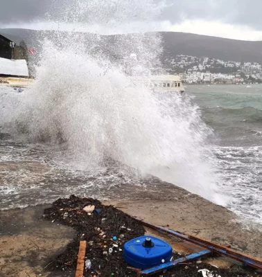 Bodrum-Kaş arasında denizlerde fırtına uyarısı!