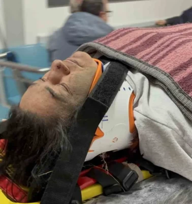 Ihlara Vadisi'nde yürekleri ağza getiren olay! Cam terastan düştü