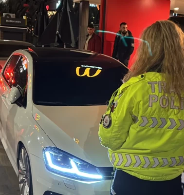 Aksaray’da 'Abartı egzoz' operasyonu: Hem ceza yağdı hem araç bağlandı