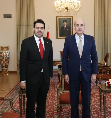 TBMM Başkanı Kurtulmuş, TİKA Başkanı Eren’i kabul etti