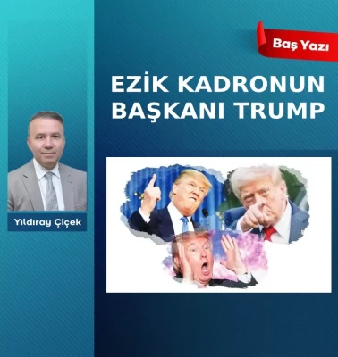 Ezik kadronun başkanı Trump
