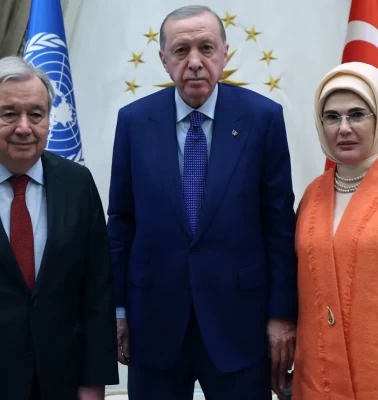Emine Erdoğan'dan Guterres paylaşımı