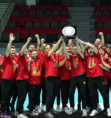 Göztepe hentbolda Süper Lig'e yükseldi