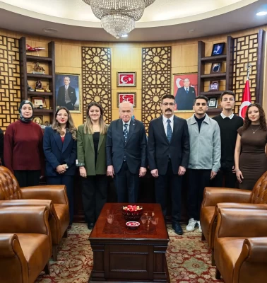 Osmaniye Vakfı'ndan Bilge Lider Devlet Bahçeli'ye bayram ziyareti