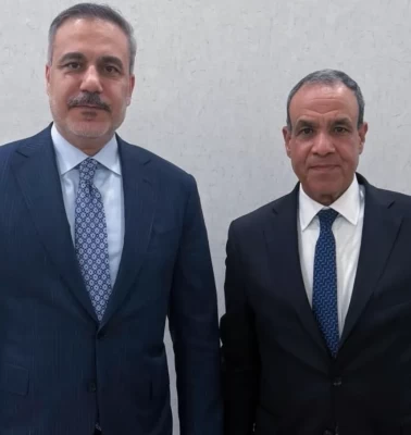 Bakan Fidan, Mısırlı mevkidaşı Abdelatty ve Pakistan Başbakanı Şerif ile bir araya geldi