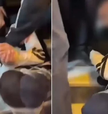 Fatih'te elleri ve ayakları bağlanan genci darp edip, sosyal medyada paylaştılar