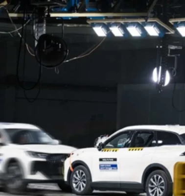 Chery'den gerçek kaza testi