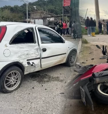 17 yaşındaki motosiklet sürücüsü kurtarılamadı