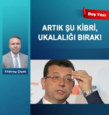 Artık şu kibri, ukalalığı bırak!