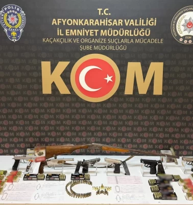 Afyonkarahisar’da tefecilik şebekesine darbe
