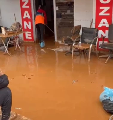 Kırşehir’de sel sonrası korkutan görüntü! Ev ve iş yerleri çamurla kaplandı