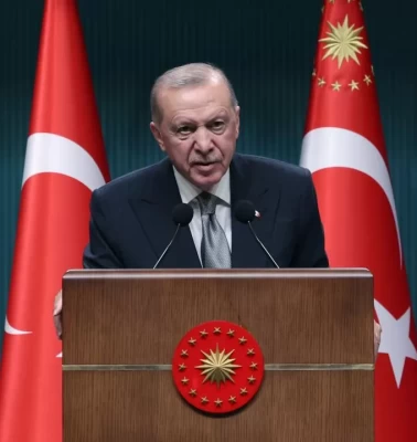 Cumhurbaşkanı Erdoğan, Faye ile görüştü