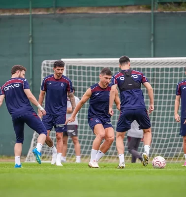 Trabzonspor yeni sezon hazırlıklarını sürdürdü