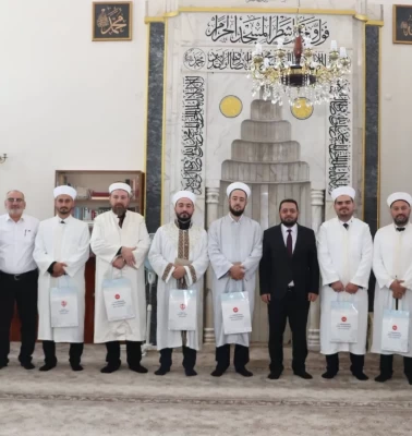 Sivas'ta din görevlileri hutbe okuma yarışmasında yarıştı