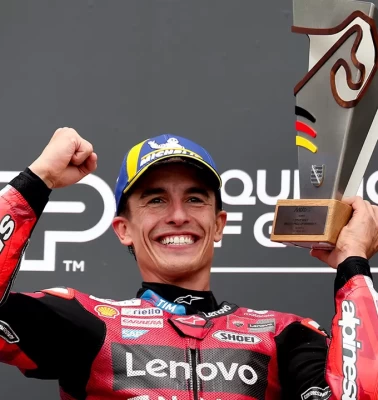 Moto GP'de Marc Marquez Almanya'da zirvede!