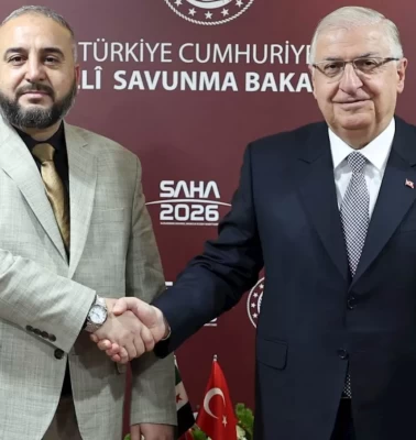 Bakan Güler, Suriye Savunma Bakanı Murhaf Ebu Kasra ile görüştü