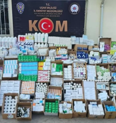 Binlerce kutu hayvansal ilaç imhaya gönderildi