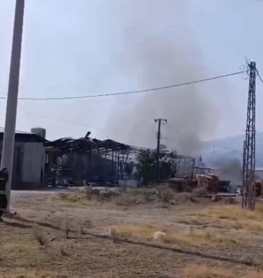 Manisa’da dolum tesisinde patlama