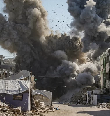 İsrail'den Gazze'deki su arıtma tesisine bombalı saldırı!