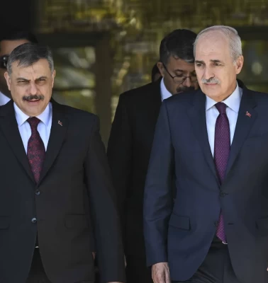 TBMM Başkanı Kurtulmuş ve Bakan Çiftçi, 81 ilin valileriyle güvenlik toplantısında bir araya geldi