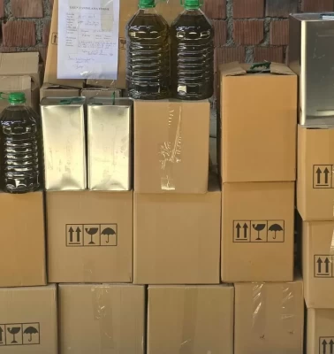 Aydın’da 5 adrese baskın: 4 bin 63 litre tağşişli yağ bulundu