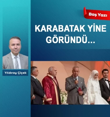 Karabatak yine göründü…