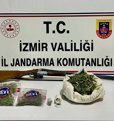 İzmir Menemen’de uyuşturucu operasyonu
