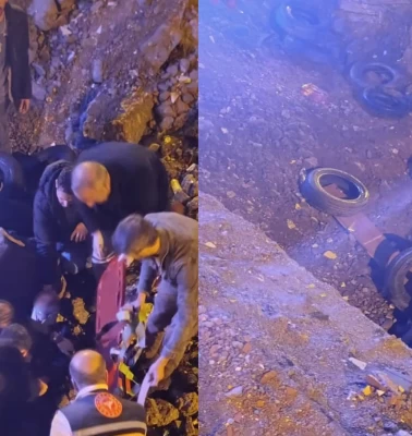 Muş’ta açık bırakılan kazı alanına düşen yaşlı adam hastaneye kaldırıldı