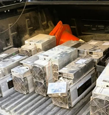 Mardin'de kaçak elektrikle kripto para üretimine baskın!