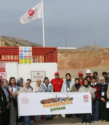 Lise öğrencileri Gabar'da ağırlandı