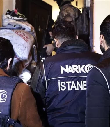 72 ilde yasaklı madde satıcılarına darbe