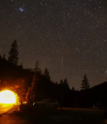 Geminid meteor yağmuru California’da görüntülendi