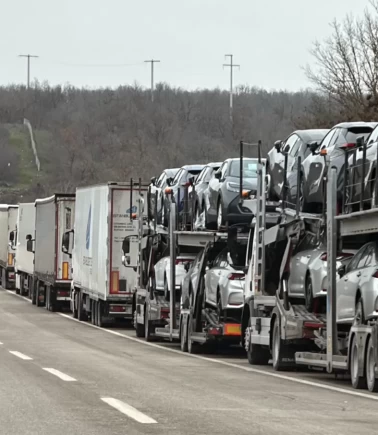 Hamzabeyli Sınır Kapısı’nda 11 kilometrelik TIR kuyruğu oluştu!