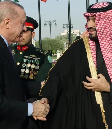 Cumhurbaşkanı Erdoğan, Suudi Arabistan Veliaht Prensi Selman ile görüştü