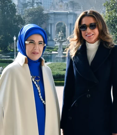 Emine Erdoğan ile Kraliçe Rania İstanbul’da buluştu