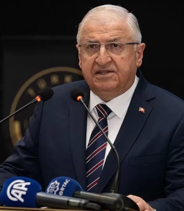 Bakan Güler: 'PKK ve iltisaklı yapılar silahlarını koşulsuz teslim etmeli'