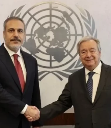 Dışişleri Bakanı Hakan Fidan, BM Genel Sekreteri Guterres ile bölgesel krizleri görüştü