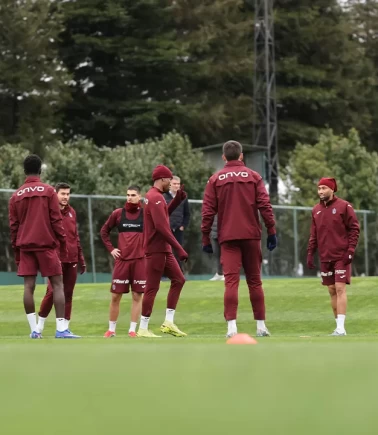 Trabzonspor’da Galatasaray maçı hazırlıkları sürüyor